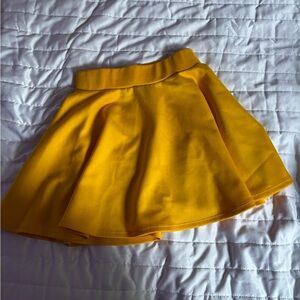 Yellow Women's Skirt